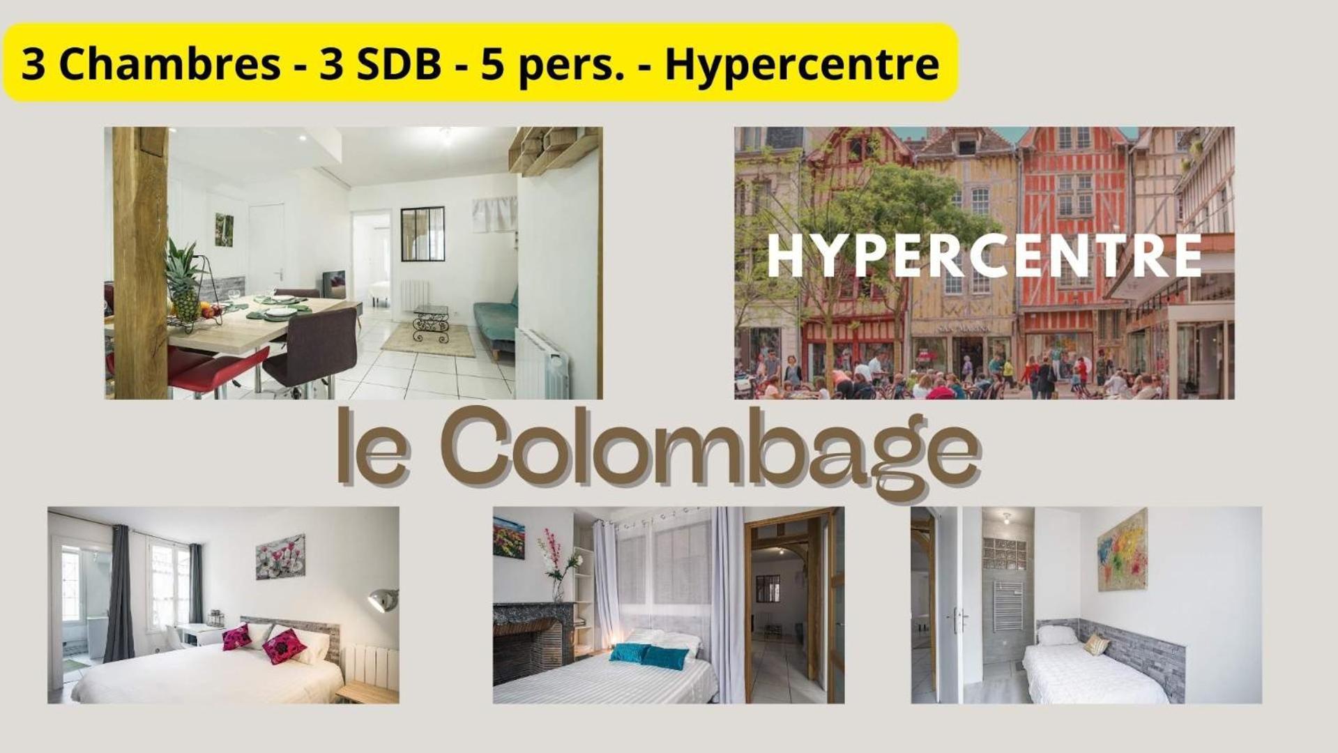 Le Colombage-3 Chambres- Hypercentre 트루아 외부 사진